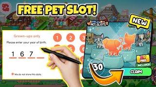 UNLOCK PET MAKER SLOTS! AVATAR WORLD FREE PASS!