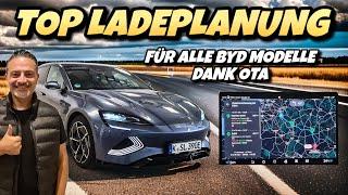 BYD kann jetzt LADEPLANUNG! Dank OTA Update. Elektroauto spezial Test.