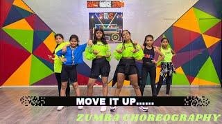 MOVE IT UP | ZUMBA CHOREOGRAPHY | GIRLS BATCH | KIDS | ULWE DANCE STUDIO | KARETUS FT SUPA SQUAD