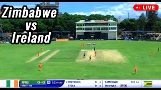 Zimbabwe vs Ireland Match Live