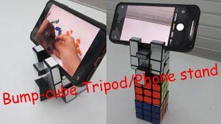 How to make a Tripod or Phone - Stand using a bump/mirror cube | Very Fast and Easy!!!