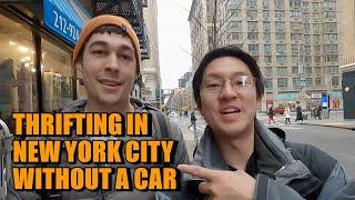 Thrifting WITHOUT A CAR in New York City with Ready Set Resell