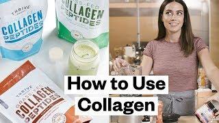 COLLAGEN RECIPES (Matcha Latte + Fudge) | Thrive Market