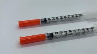 Diabetic Syringe, Diabetic Insulin Syringe, Syringe used for Insulin Injections