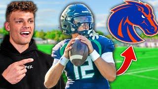 THIS BOISE STATE COMMIT QB IS UNSTOPPABLE! (Butte vs Glacier)