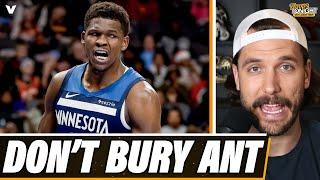 There's WAY TOO MUCH Anthony Edwards hate after Timberwolves loss to Thunder