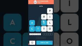 Wordbrain 2 Word Elite Occupations Level 4 Walkthrough