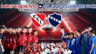 INDEPENDIENTE. VS ATLÉTICO CARLOS PAZ.. FECHA 15 TORNEO CLAUSURA PRIMERA B LCF 2024.