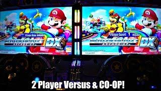 Mario Kart Arcade GP DX Two Player CO-OP: Bowser Jr. & Metal Mario