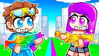 Nico vs Zoey in Roblox Rivals!