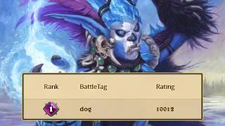 Getting to 10k Already With The Most Busted Build | Dogdog Hearthstone Battlegrounds