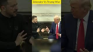 Zelensky Vs Trump War | #internationalnews #shorts #trump #zelensky