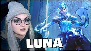 Dota 2 Hero Lore - Luna & Selemene the Moon Goddess