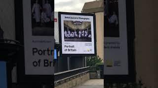 Portrait of Britain Exhibition: Frederic Aranda's photograph on the A40 highway in London