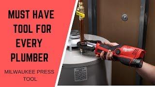 The Milwaukee M12 Press Tool  A Must For Every Plumber