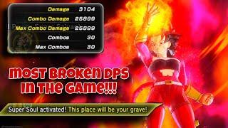 THIS POWER WALL COMBO IS INSANELY BROKEN ON THIS LVL 140 SSJ4 BUILD...|DRAGON BALL XENOVERSE 2