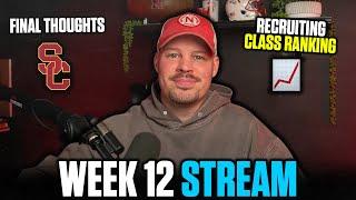 REACTING TO DAWSON MERRITT FLIP, FINAL THOUGHTS ON NEBRASKA @ USC, & WEEK 12 PICKS/PREDICTIONS