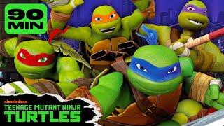 90 MINUTES of TMNT's Best Moments Ever!  | Teenage Mutant Ninja Turtles