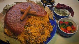 Loobia Polo (Persian green beans and rice) recipe