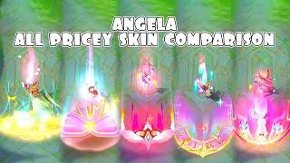 Angela All Pricey Skin Comparison