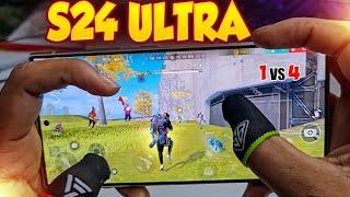 SAMSUNG GALAXY S24 ULTRA AUTO HEADSHOT AUTO BOOYAH AI  SOLO VS SQUAD FREE FIRE GAMEPLAY !!! JMP FF