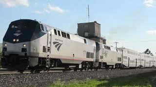 Metrolink Cars:  Amtrak 171 Leads Train #4 Princeton, IL 5/18/24