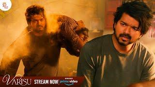 தளபதி Mass Fight Scene | Varisu Tamil Movie Super Hit Scene | #ThalapathyVijay | Prakash Raj