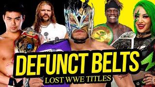 DEFUNCT BELTS | Retired WWE Titles!