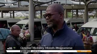 Transport Sector | October Mobility Month programme officially launched in the Western Cape