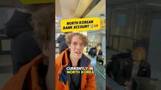 Opening a North Korean Bank Account  #northkorea #travel