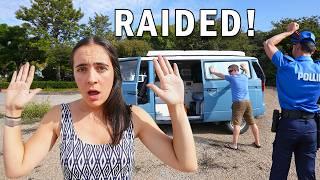 INTENSE Police Raid: Our Van Searched in Spain! (What Did They Want?)