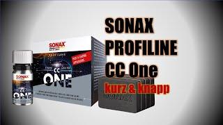 SONAX PROFILINE CC One Hybrid-Keramikversiegelung kurz und knapp erklärt #SONAXschweiz