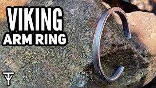 Making a steel Viking Arm ring