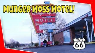 Overnight Stay in a Classic & Historic Route 66 Motel - The Munger Moss Motel, Lebanon, Missouri