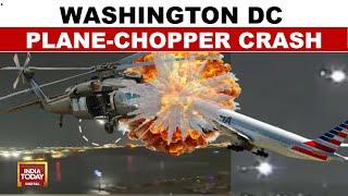 Washington DC Plane Crash | Passenger Plane Collides With Military Helicopter | India Today