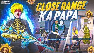 Close Range Ka Papa Solo vs Squad Conqueror Lobby Clutches | FASTEST 3 FINGER PLAYER | # BGMI