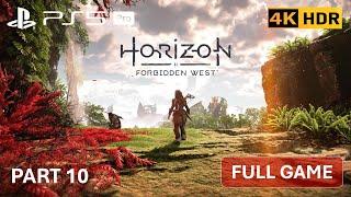 HORIZON FORBIDDEN WEST PS5 PRO Gameplay - Part 10 [4k60 HDR] No Commentary