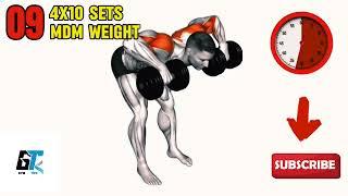 Most Effective Chest and Shoulder Exercises For Muscle Growth-Dumbbell and Barbell Workout