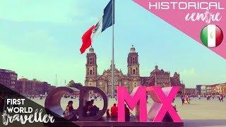 MEXICO City's ZOCALO | AWESOME Cathedral and AMAZING Mexican FOOD! | **Traducción al español**