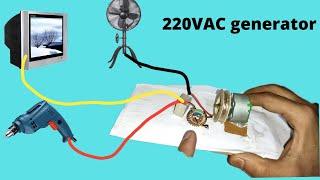 How To Make 220V dynamo generator At Home