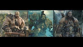 Warcraft - Orc Legends (Durotan, Orgrim Doomhammer & Grommash Hellscream)