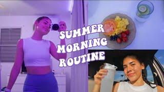 Summer Morning Routine