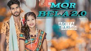 mor bela sambalpuri cover song !! Aditya & jasmin !!