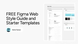 Free Web Style Guide for Figma