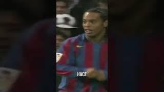 ¡El Golazo de Ronaldinho que Hizo Levantar al Bernabéu! #futbol #barcelona #bernabéu #ronaldinho