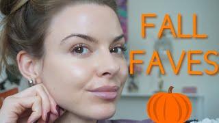 fall favorites! skincare, makeup, candles, nails, clothes | bauer beauty