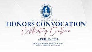 Honors Convocation: Celebrating Excellence