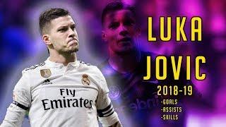 Luka Jovic - Madrid new Striker - Goals,Assists,Skills 2018/19