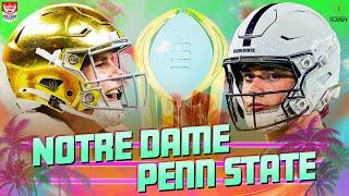 LIVE  Notre Dame vs. Penn State  | Countdown to the Semifinals 