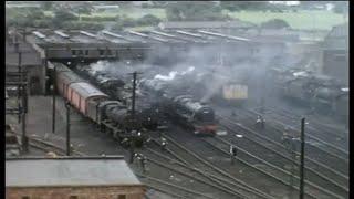 Lostock Hall Engine Shed 1968. #BritishRailways